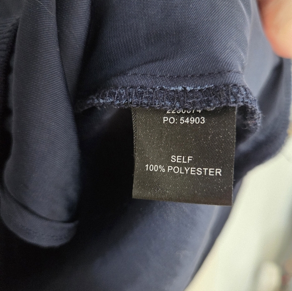 Current Air Navy Wrap Front Top - Picture 5 of 10